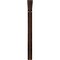Ekena Millwork Traditional Wrought Iron Bracket, (Single center brace), Antiqued Copper 1 1/2"W x 12"D x 15"H BKTM01X12X15STRACO - alternate 5